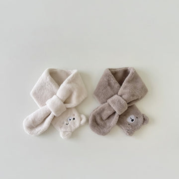 Toddler Kid Cute Animal Fleece Scarf