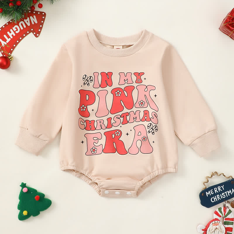 Baby Christmas Slogan Bodysuit