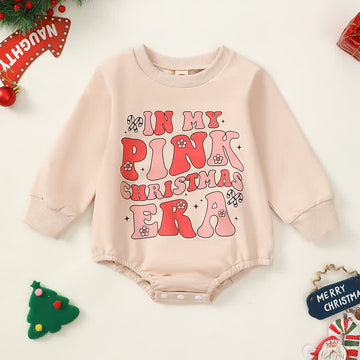 Baby Christmas Slogan Bodysuit