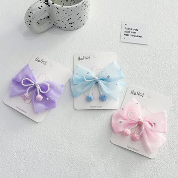 1PC Baby Star Bow Hair Clip