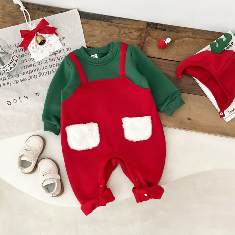 Baby Christmas Color Romper