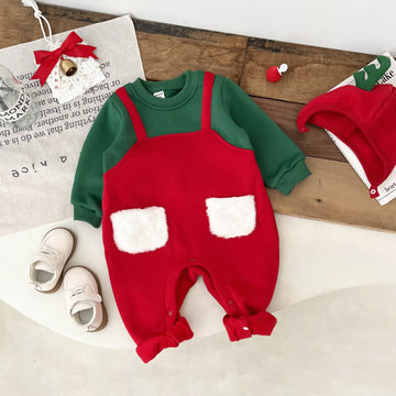 Baby Christmas Color Romper