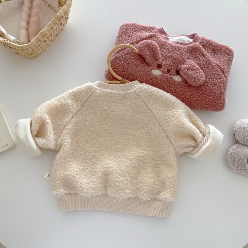 Baby Toddler Bear Plush Sweatshirt