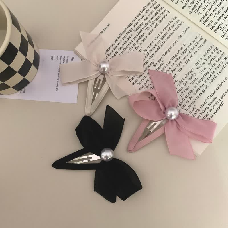 1PC Baby Tulle Bow Hair Clip