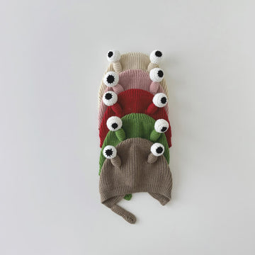 Baby Toddler Frog Funny Knitted Beanie