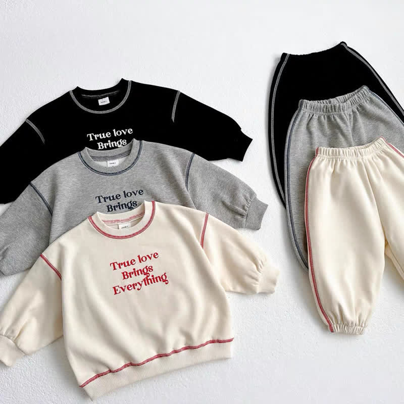 TRUE LOVE BRINGS EVERYTHING Baby 2-Piece Set