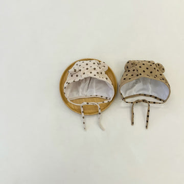 Baby Bear Dots Lovely Bonnet
