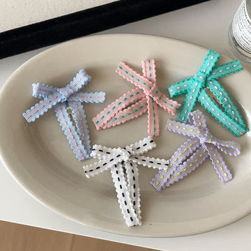 1PC Baby Sweet Bowknot Hair Clip
