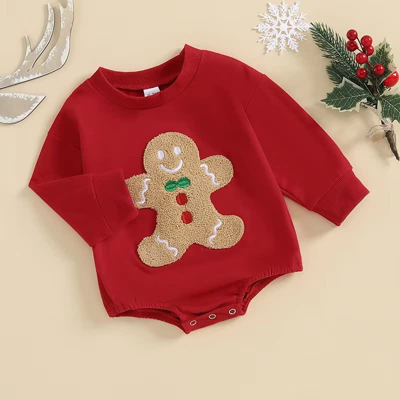 Baby Gingerbread Man Bodysuit