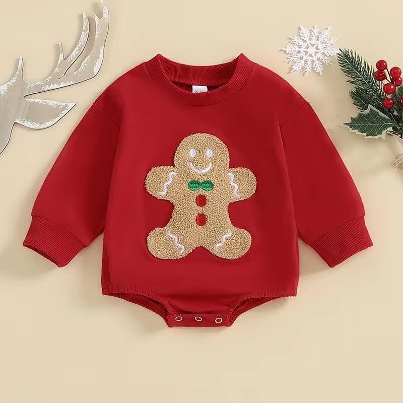 Baby Gingerbread Man Bodysuit
