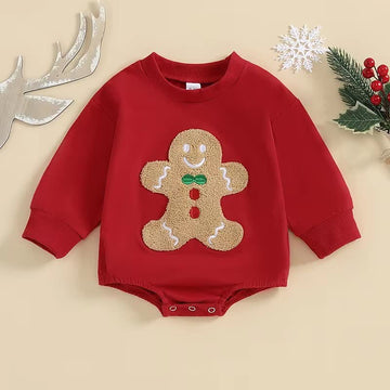 Baby Gingerbread Man Bodysuit