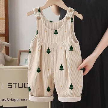 Baby Toddler Christmas Tree Overalls