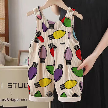 Baby Toddler Colored Bulbs Overalls