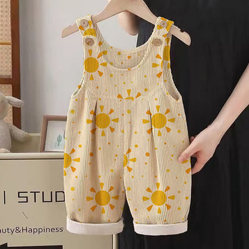 Baby Toddler Sun Yellow Overalls
