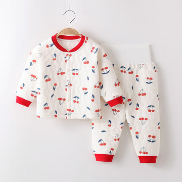 Baby 2-Piece Red Cherry Horse Set
