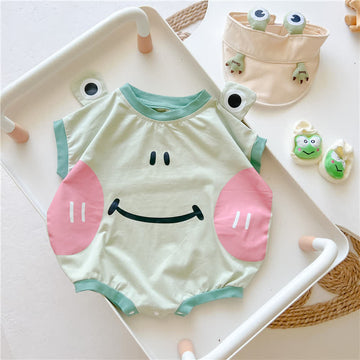 Baby Smiley Frog Bodysuit