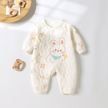 Baby Cartoon Bunny Kimono Romper