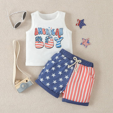 AMERICAN BOY Baby 2-Piece Star Set