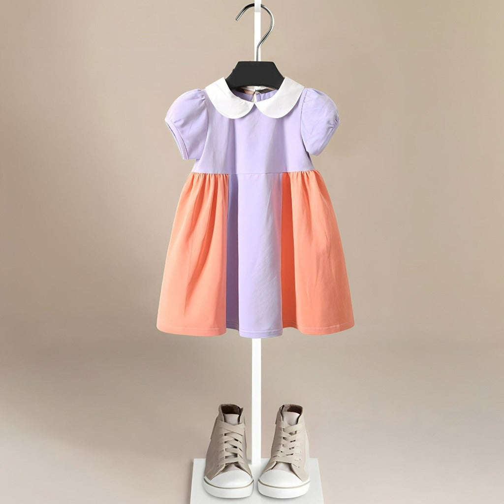 Lavender Girl Organic Cotton Dress