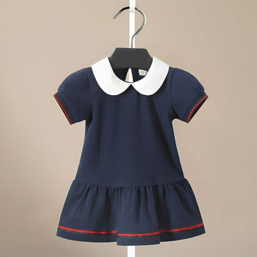 Cotton Classic Polo Dress for Girls