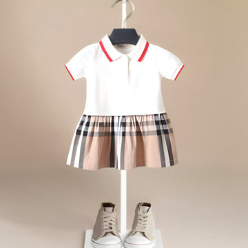 Retro Polo Girls' Dress