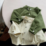 Toddler Boy Stand Collar Jacket