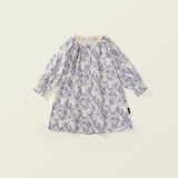 Toddler Girl Lace Wash Painted Flower Princess Dress
