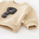 Baby Toddler Fleece Lined Sweatshirt and Pants Set