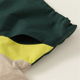 Toddler Color Block Hooded Jacket