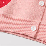 Toddler Girl Strawberry Sweet Cardigan