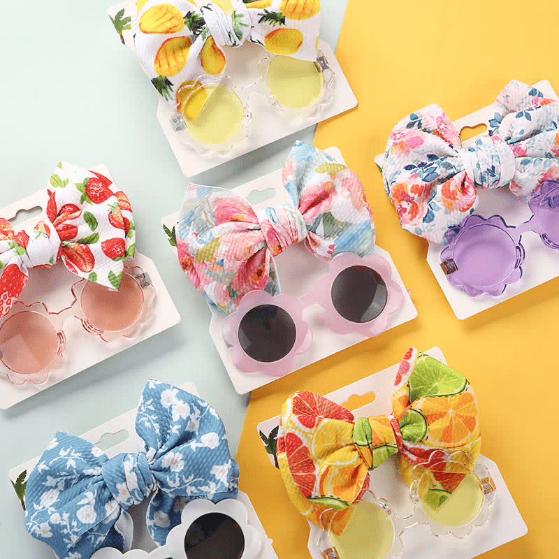 Baby Fruit Headband and Sunglasses Set (1-7 Years)