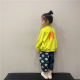 Toddler Dots Denim Pants