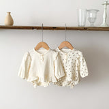 Baby Ruffled Blouse and Bloomers Set