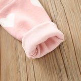 Toddler Girl Heart Sweater and Skirts Set