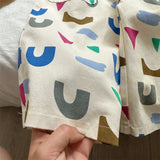 Toddler Colorful Multifarious Pattern Pocket Pants