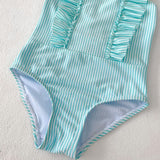 Toddler Striped One Piece Swimsuit