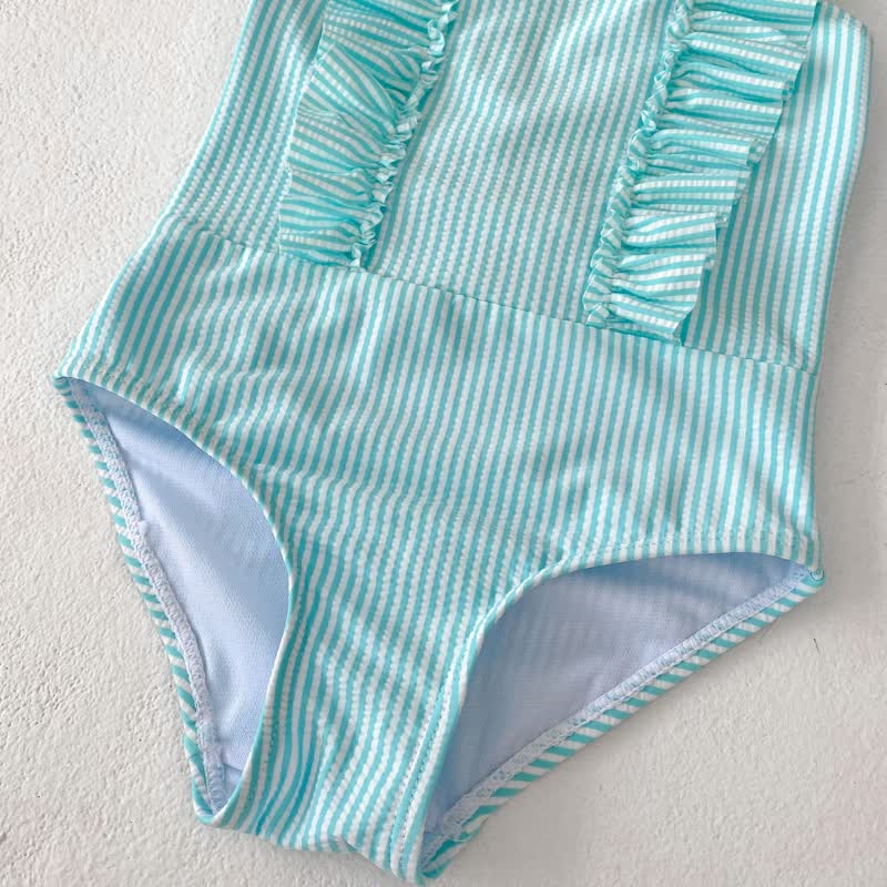 Toddler Striped One Piece Swimsuit