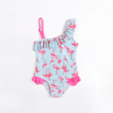 Toddler Girl Watermelon Flamingo Flower Bikini Swimsuit