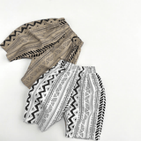 Toddler Boy Geometric Capri Pants