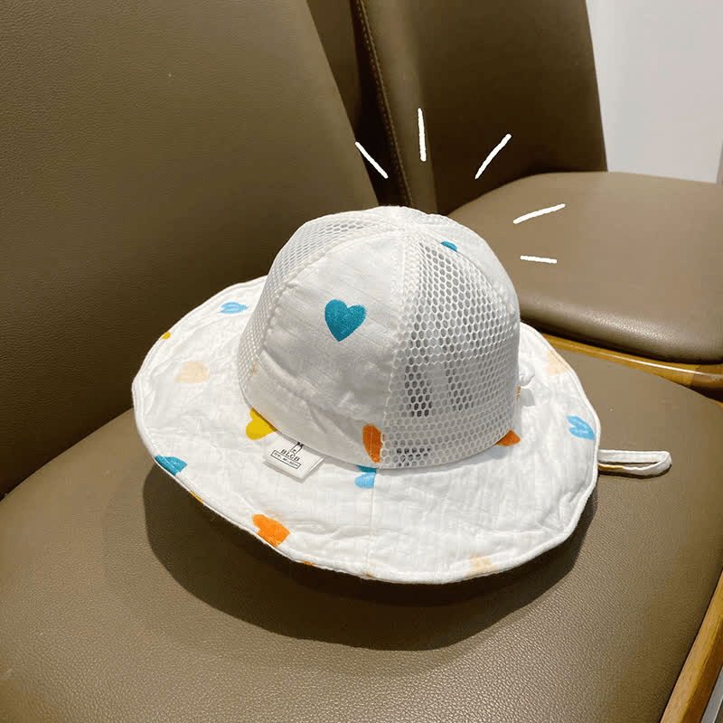 Baby Toddler Heart Bucket Hat