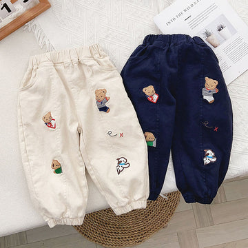 Toddler Animal Cartoon Casual Pants