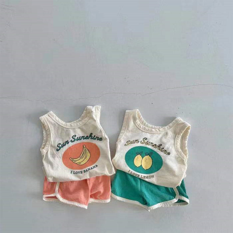SUN SUNSHINE Baby Tank Top Set