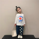 Toddler Dots Denim Pants