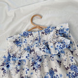 Toddler Girl Vintage Lace Floral Dress