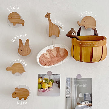Cute Animal Wooden Hook