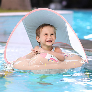 Baby Pony Swimming Float with Canopy