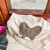 MINI Toddler Elephant Loose Sleeveless Tee