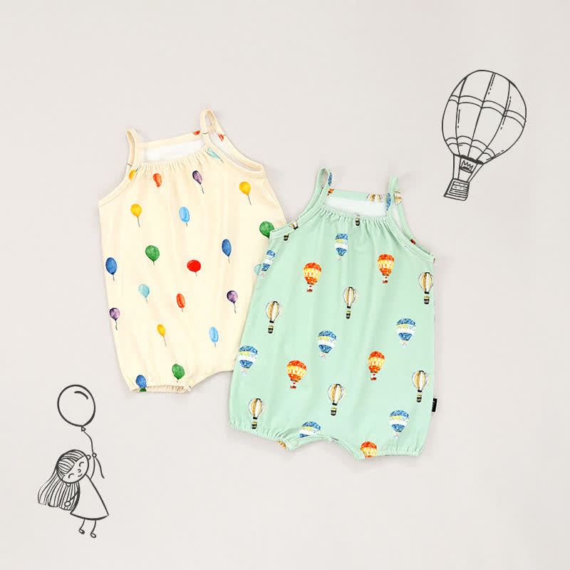 Baby Balloon Strap Romper