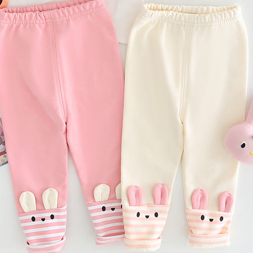 Toddler Girl Lovely Bunny 3D Ears Tail 2 Pieces Set