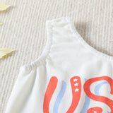 USA Toddler Girl Camisole and Pants Set